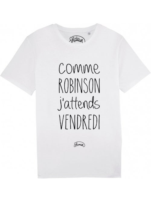 T-shirt Man - J'ATTENDS VENDREDI - Kiabi T-shirt Man - J'ATTENDS VENDREDI - Kiabi