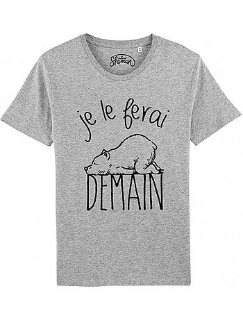 T-shirt Man - JE LE FERAI DEMAIN