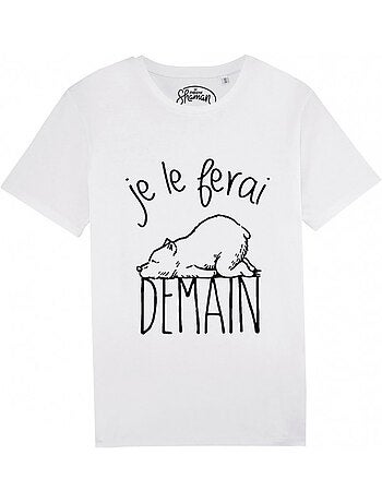 T-shirt Man - JE LE FERAI DEMAIN