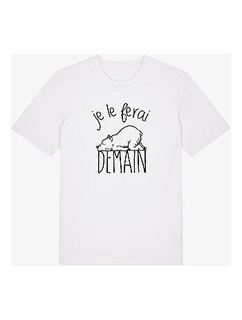 T-shirt Man - JE LE FERAI DEMAIN