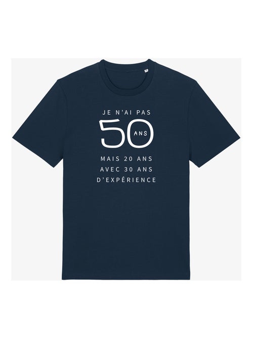 T-shirt Man - JE N'AI PAS 50 ANS MAIS 20 ANS AVEC 30 ANS D'EXPERIENCE WAF - Kiabi T-shirt Man - JE N'AI PAS 50 ANS MAIS 20 ANS AVEC 30 ANS D'EXPERIENCE WAF - Kiabi