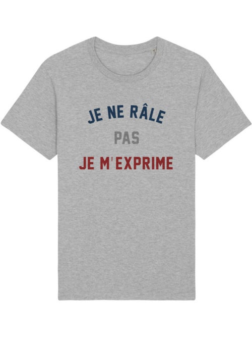 T-shirt Man - JE NE RÂLE PAS JE M'EXPRIME - Kiabi T-shirt Man - JE NE RÂLE PAS JE M'EXPRIME - Kiabi