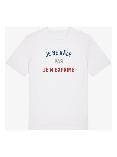 T-shirt Man - JE NE RÂLE PAS JE M'EXPRIME - Kiabi T-shirt Man - JE NE RÂLE PAS JE M'EXPRIME - Kiabi