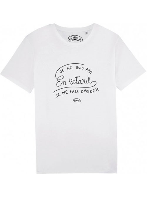 T-shirt Man - JE NE SUIS PAS EN RETARD, JE ME FAIS DESIRER - Kiabi T-shirt Man - JE NE SUIS PAS EN RETARD, JE ME FAIS DESIRER - Kiabi