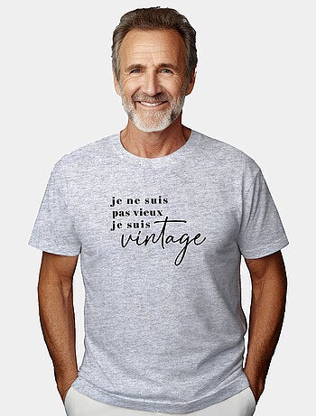 T-shirt Man - JE NE SUIS PAS VIEUX JE SUIS VINTAGE