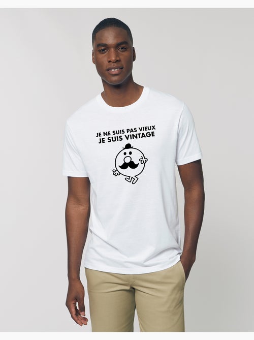 T-shirt Man - JE NE SUIS PAS VIEUX JE SUIS VINTAGE - Kiabi T-shirt Man - JE NE SUIS PAS VIEUX JE SUIS VINTAGE - Kiabi