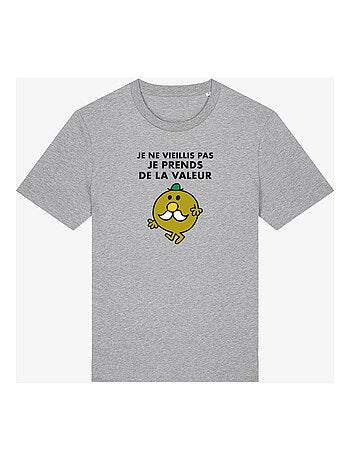 T-shirt Man - JE NE VIEILLIS PAS JE PRENDS DE LA VALEUR