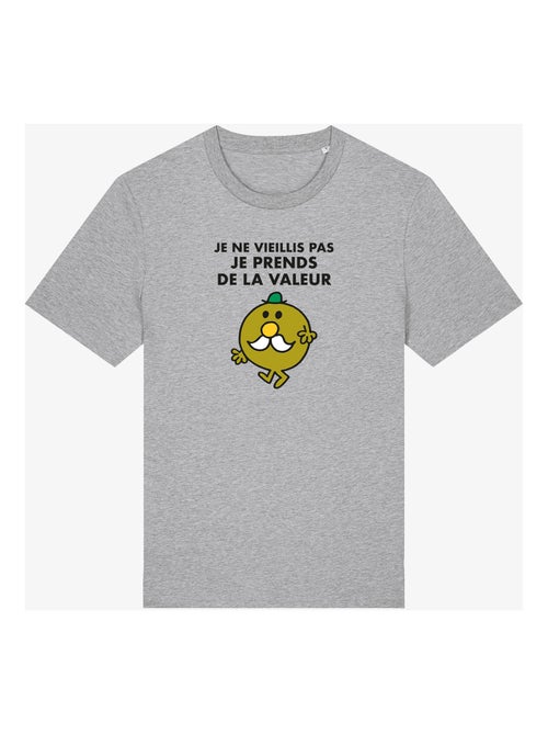 T-shirt Man - JE NE VIEILLIS PAS JE PRENDS DE LA VALEUR - Kiabi T-shirt Man - JE NE VIEILLIS PAS JE PRENDS DE LA VALEUR - Kiabi