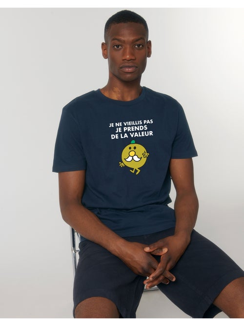 T-shirt Man - JE NE VIEILLIS PAS JE PRENDS DE LA VALEUR - Kiabi T-shirt Man - JE NE VIEILLIS PAS JE PRENDS DE LA VALEUR - Kiabi