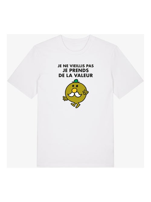 T-shirt Man - JE NE VIEILLIS PAS JE PRENDS DE LA VALEUR - Kiabi T-shirt Man - JE NE VIEILLIS PAS JE PRENDS DE LA VALEUR - Kiabi