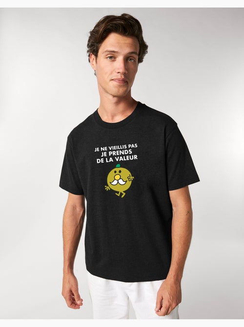T-shirt Man - JE NE VIEILLIS PAS JE PRENDS DE LA VALEUR - Kiabi T-shirt Man - JE NE VIEILLIS PAS JE PRENDS DE LA VALEUR - Kiabi