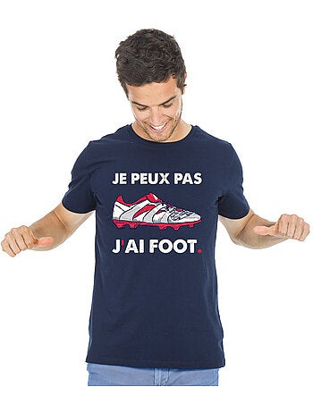 T-shirt Man - JE PEUX PAS J'AI FOOT