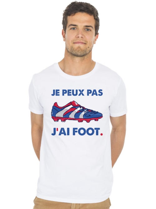 T-shirt Man - JE PEUX PAS J'AI FOOT - Kiabi