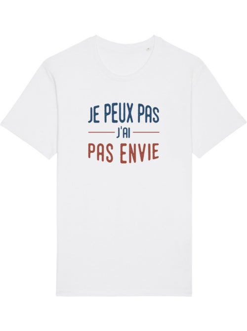 T-shirt Man - JE PEUX PAS J'AI PAS ENVIE - Kiabi T-shirt Man - JE PEUX PAS J'AI PAS ENVIE - Kiabi