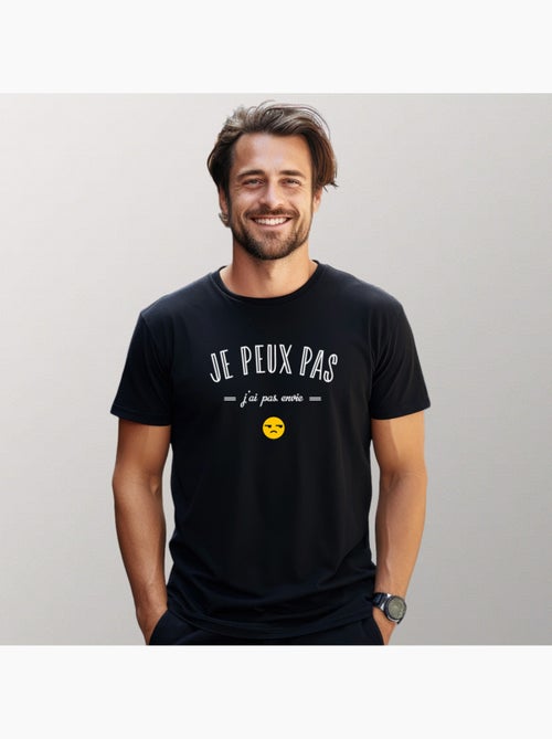 T-shirt Man - JE PEUX PAS J'AI PAS ENVIE - Kiabi T-shirt Man - JE PEUX PAS J'AI PAS ENVIE - Kiabi