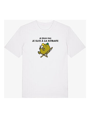 T-shirt Man - JE PEUX PAS JE SUIS A LA RETRAITE