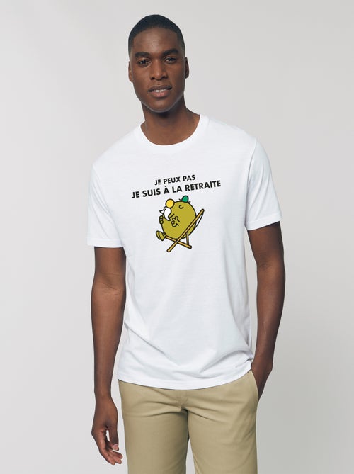 T-shirt Man - JE PEUX PAS JE SUIS A LA RETRAITE - Kiabi T-shirt Man - JE PEUX PAS JE SUIS A LA RETRAITE - Kiabi
