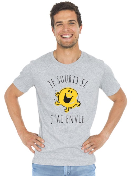 T-shirt Man - JE SOURIS SI J'AI ENVIE - Kiabi T-shirt Man - JE SOURIS SI J'AI ENVIE - Kiabi