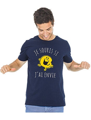 T-shirt Man - JE SOURIS SI J'AI ENVIE