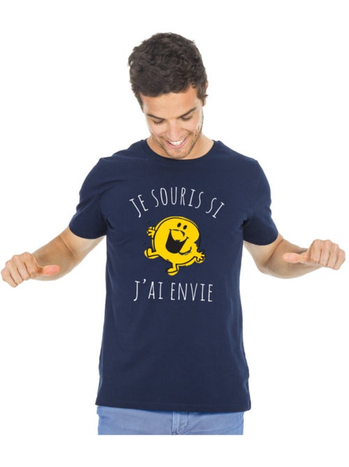 T-shirt Man - JE SOURIS SI J'AI ENVIE - Kiabi T-shirt Man - JE SOURIS SI J'AI ENVIE - Kiabi