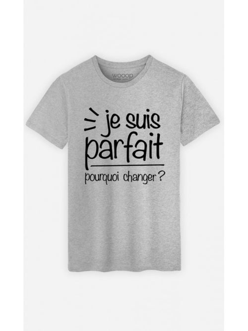 T-shirt Man - JE SUIS PARFAIT - Kiabi T-shirt Man - JE SUIS PARFAIT - Kiabi