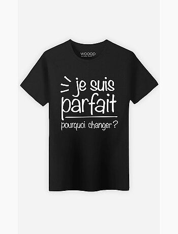 T-shirt Man - JE SUIS PARFAIT