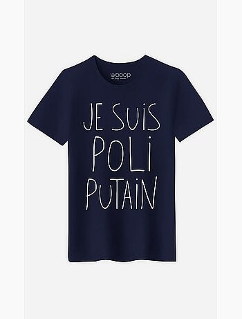 T-shirt man - je suis poli