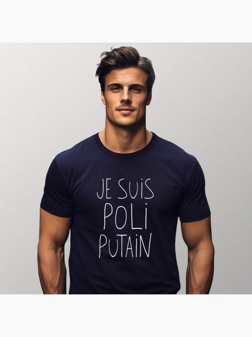 T-shirt Man - JE SUIS POLI - Kiabi T-shirt Man - JE SUIS POLI - Kiabi
