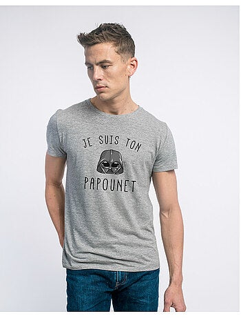 T-shirt Man - JE SUIS TON PAPOUNET