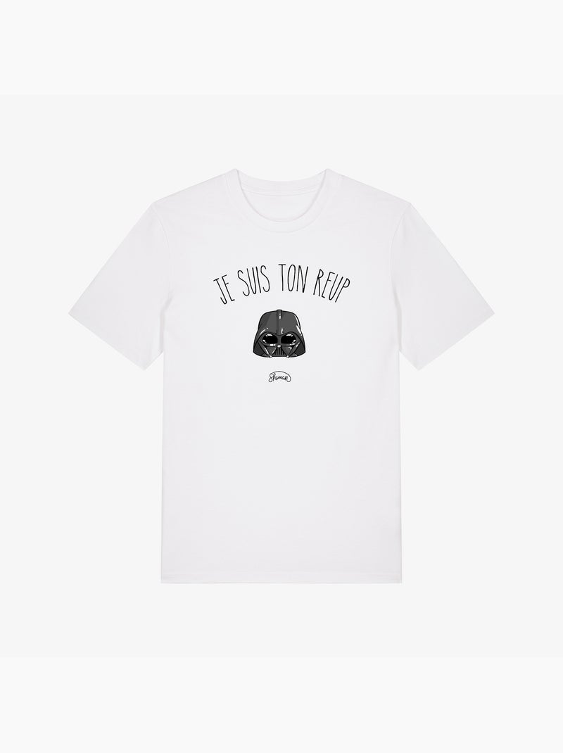 T-shirt Man - JE SUIS TON REUP Wit - Kiabi