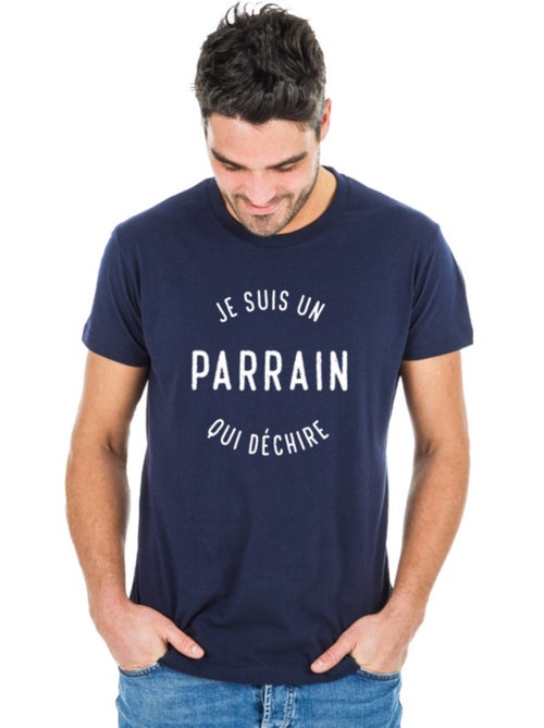T-shirt Man - JE SUIS UN PARRAIN QUI DÉCHIRE 2 MPT - Kiabi T-shirt Man - JE SUIS UN PARRAIN QUI DÉCHIRE 2 MPT - Kiabi