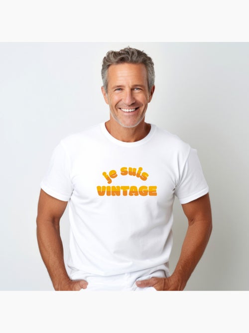 T-shirt Man - JE SUIS VINTAGE - Kiabi T-shirt Man - JE SUIS VINTAGE - Kiabi