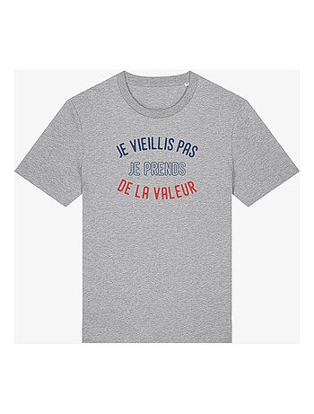 T-shirt Man - JE VIEILLIS PAS JE PRENDS DE LA VALEUR ENKR