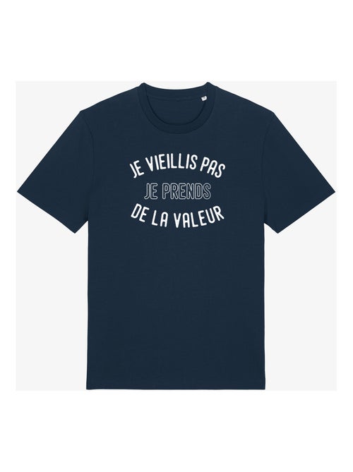 T-shirt Man - JE VIEILLIS PAS JE PRENDS DE LA VALEUR ENKR - Kiabi T-shirt Man - JE VIEILLIS PAS JE PRENDS DE LA VALEUR ENKR - Kiabi