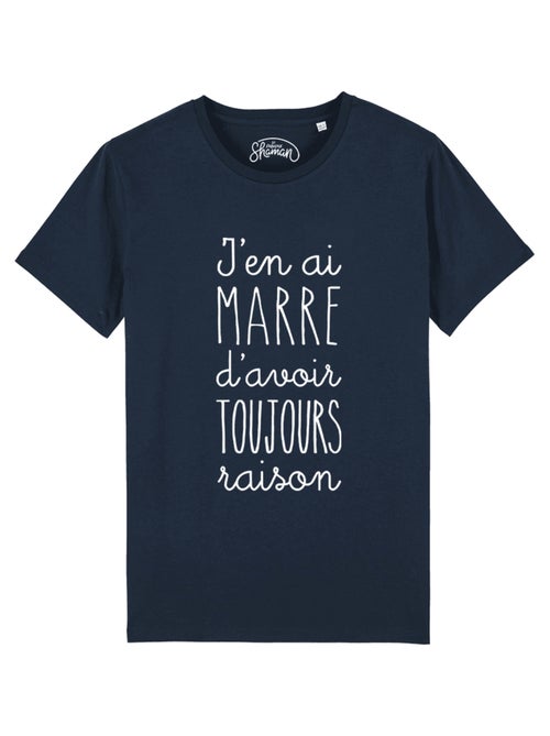 T-shirt Man - J'EN AI MARRE D'AVOIR TOUJOURS RAISON - Kiabi T-shirt Man - J'EN AI MARRE D'AVOIR TOUJOURS RAISON - Kiabi