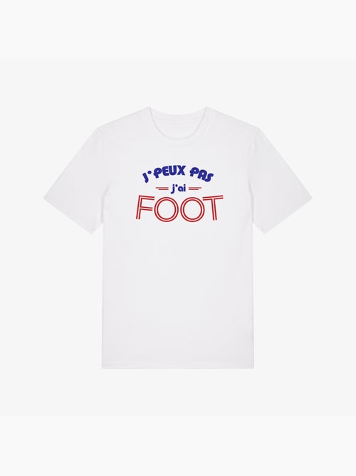 T-shirt Man - J'PEUX PAS J'AI FOOT - Kiabi T-shirt Man - J'PEUX PAS J'AI FOOT - Kiabi