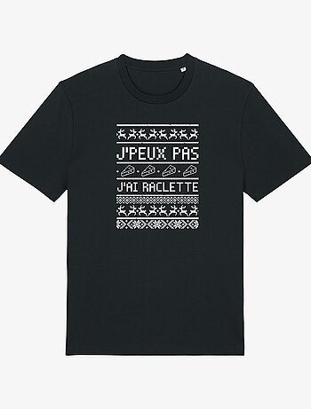 T-shirt Man - J'PEUX PAS J'AI RACLETTE