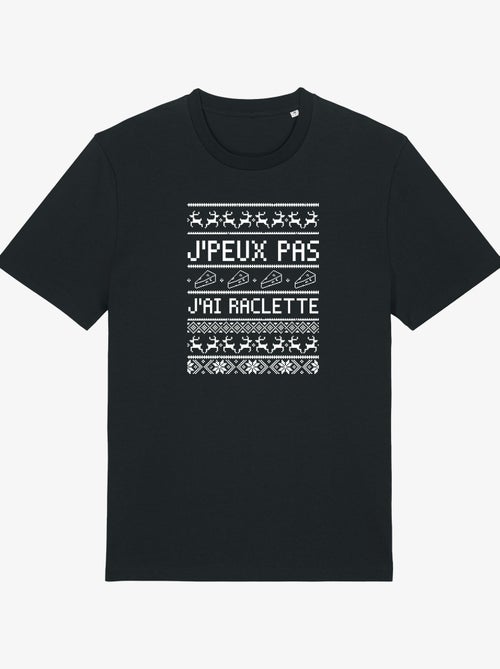 T-shirt Man - J'PEUX PAS J'AI RACLETTE - Kiabi T-shirt Man - J'PEUX PAS J'AI RACLETTE - Kiabi