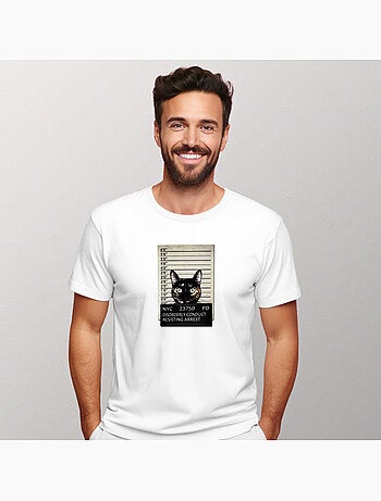 T-shirt Man - KITTY MUGSHOT