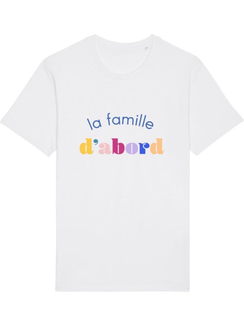T-shirt Man - LA FAMILLE D'ABORD - Kiabi T-shirt Man - LA FAMILLE D'ABORD - Kiabi