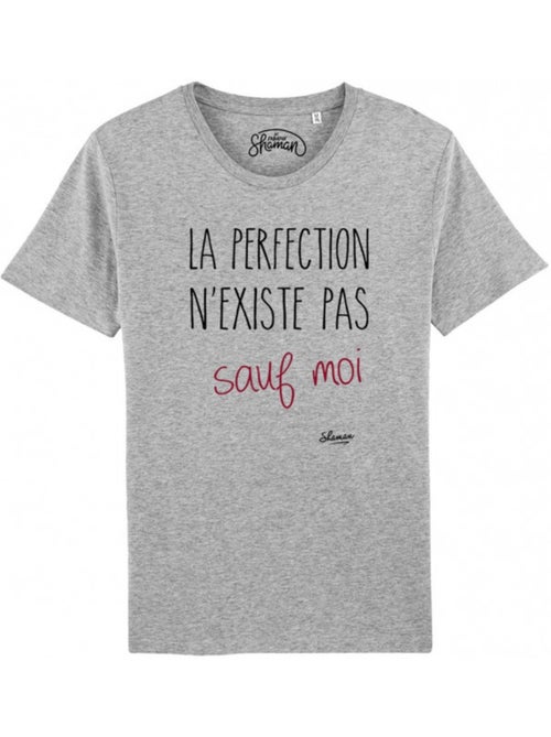 T-shirt Man - LA PERFECTION N'EXISTE PAS SAUF MOI - Kiabi T-shirt Man - LA PERFECTION N'EXISTE PAS SAUF MOI - Kiabi