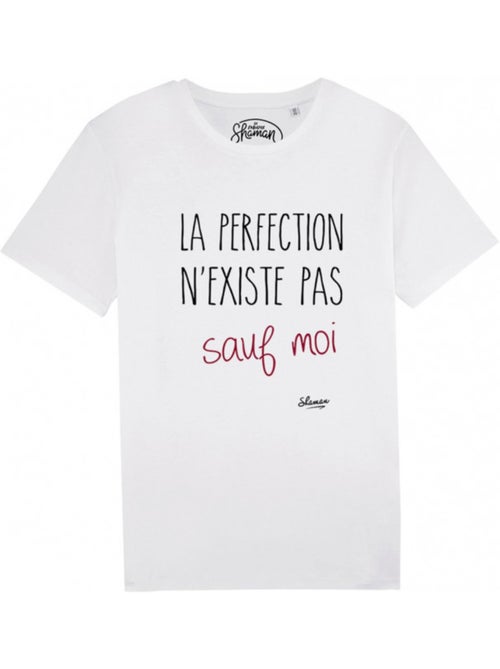 T-shirt Man - LA PERFECTION N'EXISTE PAS SAUF MOI - Kiabi T-shirt Man - LA PERFECTION N'EXISTE PAS SAUF MOI - Kiabi