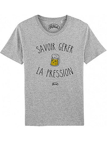T-shirt man - la pression