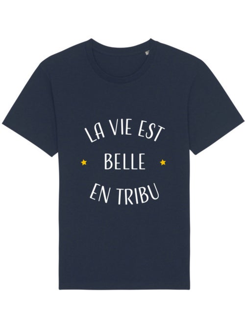 T-shirt Man - LA VIE EST BELLE EN TRIBU - Kiabi T-shirt Man - LA VIE EST BELLE EN TRIBU - Kiabi