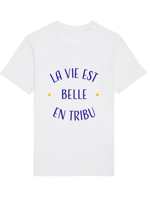 T-shirt Man - LA VIE EST BELLE EN TRIBU - Kiabi T-shirt Man - LA VIE EST BELLE EN TRIBU - Kiabi
