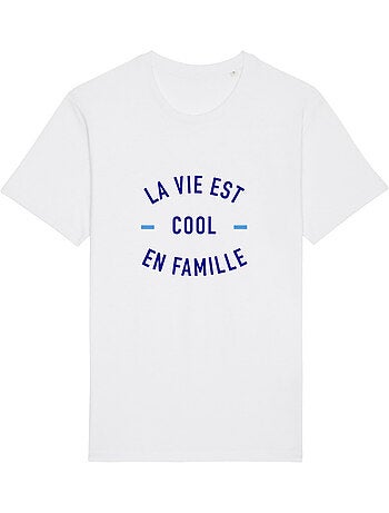 T-shirt Man - LA VIE EST COOL EN FAMILLE