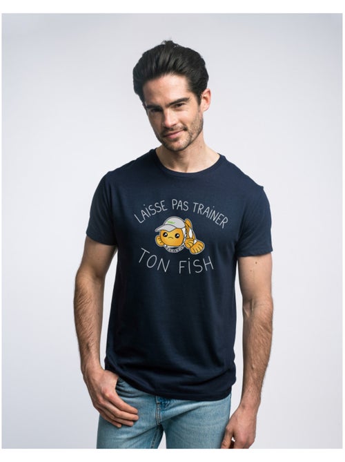 T-shirt Man - LAISSE PAS TRAINER TON FISH - Kiabi T-shirt Man - LAISSE PAS TRAINER TON FISH - Kiabi