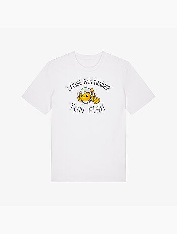 T-shirt Man - LAISSE PAS TRAINER TON FISH