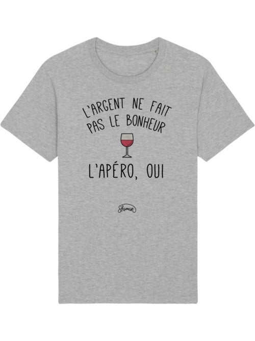 T-shirt Man - L'ARGENT NE FAIT PAS LE BONHEUR, L'APÉRO OUI - Kiabi T-shirt Man - L'ARGENT NE FAIT PAS LE BONHEUR, L'APÉRO OUI - Kiabi