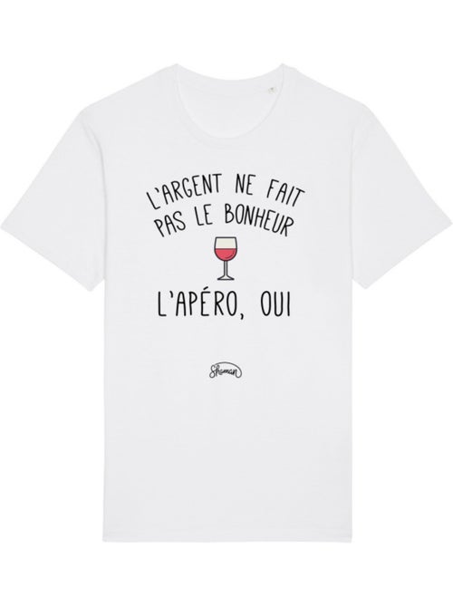 T-shirt Man - L'ARGENT NE FAIT PAS LE BONHEUR, L'APÉRO OUI - Kiabi T-shirt Man - L'ARGENT NE FAIT PAS LE BONHEUR, L'APÉRO OUI - Kiabi